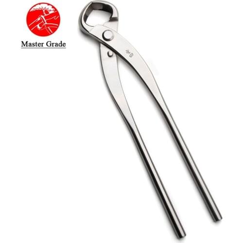 Master grade 290 mm knob cutter concave edge cutter 5Cr15MoV Alloy Steel bonsai tools made by TianBonsai company
