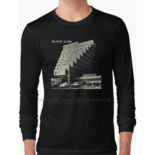 Md Long Sleeve T Shirt 100% Pure Cotton Big Size Molchat Doma Molchat Doma Band Band 2017 Egor Shkutko Roman Komogortsev Pavel