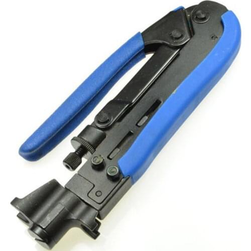 Hot Sale 1PC Pliers for RG6 RG11 RG59 Coaxial Cable Crimper Compression Tool For F Connector CATV Satellite Tools
