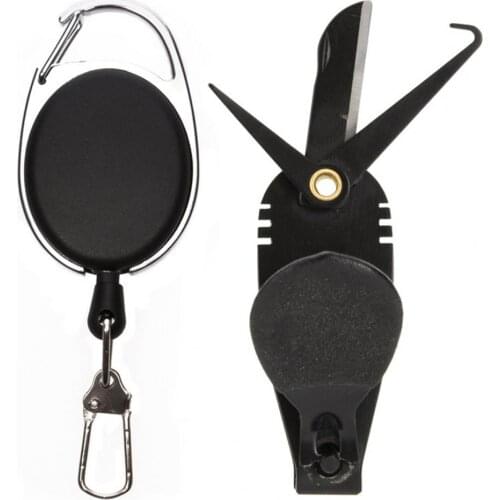 Portable Stainless Steel Fish Use Scissors Accessories Folding Fishing Line Cut Clipper Fishing Scissor Tackle