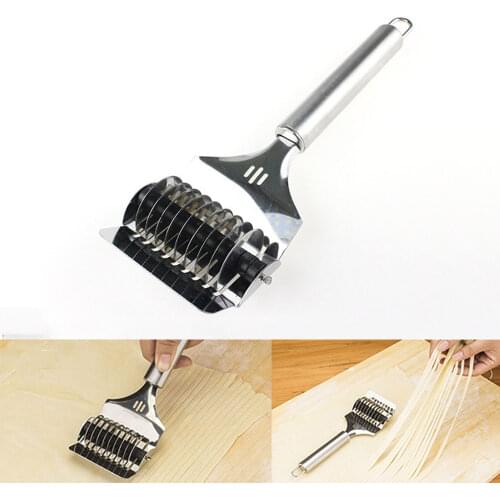 Sturdy Manual Spaghetti Maker Stainless Steel Noodle Cutter Tools Pasta Maker Kitchen Pressing Machine