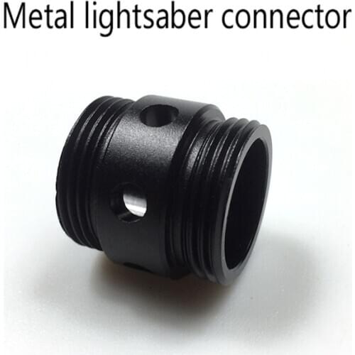 Lightsaber Connector Coupler Fit for Lightsaber Metal Linker Double Connector for 7/8 inch Diameter Saber