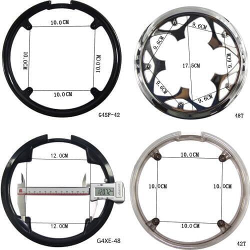 MTB Bike Chainwheel Protection Cover MTB Mountain Bike Folding Road Bicycle Chainring Crankset Protect Shell Protective Device