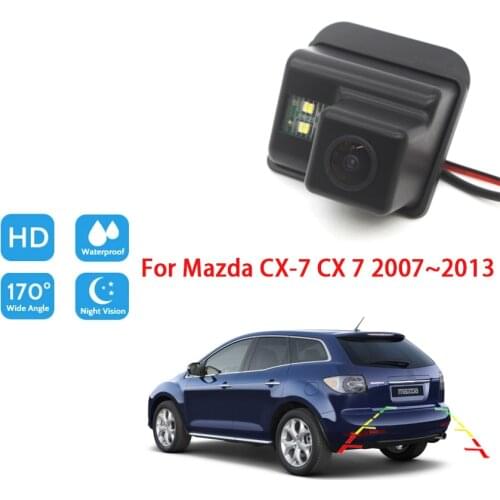 Rear View Camera Reversing Camera For Mazda CX-7 CX 7 2007 2008 2009 2010 2011 2012 2013 Full HD CCD Night Vision Vehicle Camera