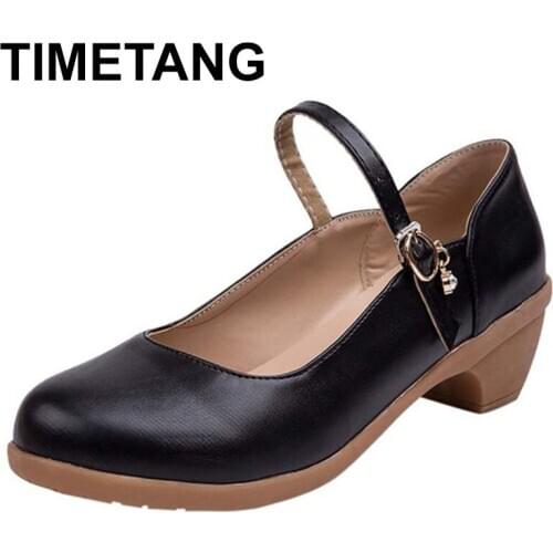 TIMETANG Woman Tango / Ballroom / Latin Dance Heels Dance Shoes Salsa Soft Dance Shoes Girls Salsa Tango Dance