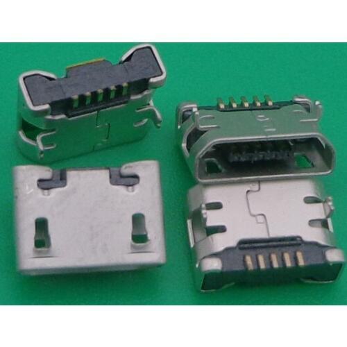 100pcs/lot For Lenovo PAD A1-07 E3 Mini Micro USB Connector Socket Data Dock Charging port Jack