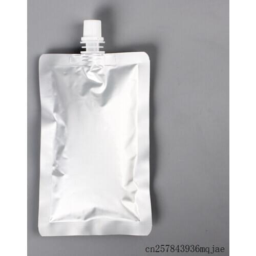 500Pcs Spout Packages Plastic Food Grade Pouch Bag Dtand up Breast Milk Drink Bags