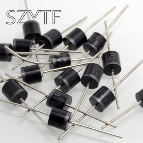 6A10 rectifier diodes 6A 1000V (50pcs/lot)
