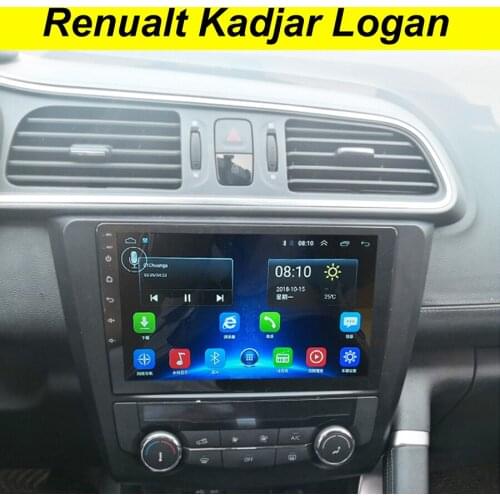 64GB Android 10.0 2Din Car Dvd Multimedia Player GPS For Renault Kadjar Logan 2015-2018 Autoradio Navigation Stereo Head Unit