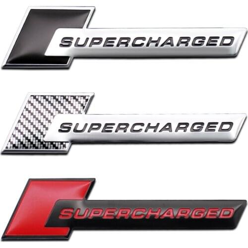 Car Badge Emblem Aluminum Sticker Decal For Land Rover Range Rover Supercharged Audi A3 A5 A4 A6 Q3 Q7 RS S3 S4 S5 Accessories
