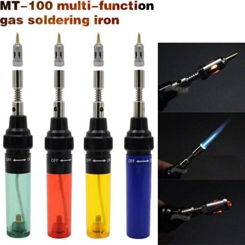 Wireless Portable Butane Soldering Torch Welding Tool 3-in-1 Multifunction Gas Soldering Iron Repair Tool Ferramentas Elétricas