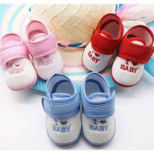 Soft Bottom Fashion Sneakers Baby Boys Girls First Walkers Baby Indoor Non-slop Toddler Shoes