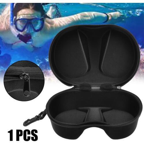 Mayitr Diving Mask Box Mask Scuba Glasses Case Pouch Underwater Storage Box Bag Box Case Protector Container For Gopro Practical