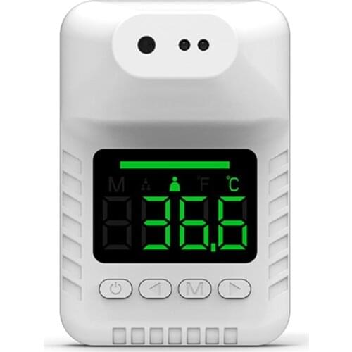 Wall-Mounted Upgraded Contactless Infrared Thermometer Non-Contact LED Digital Temperature Measurement Tool for Office Factory S