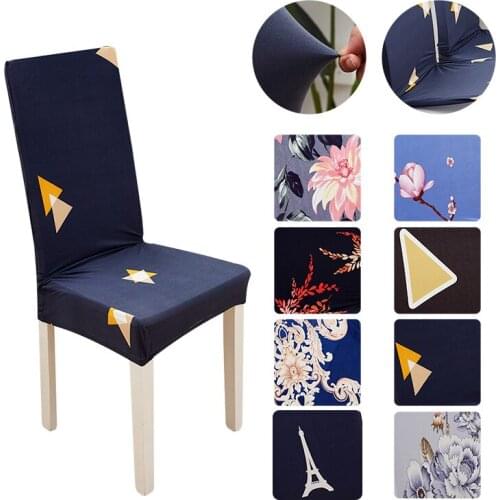 Modern High Back Chair Cover Spandex Elastic Chair Cover Stretch Party Cover for Chair for Kitchen Covers for Armchairs for Home