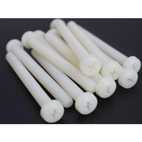 Nylon phillips round head M2 M2.5 M3 M4 M5 M6 M8 M10 bolt plastic insulation pan screw