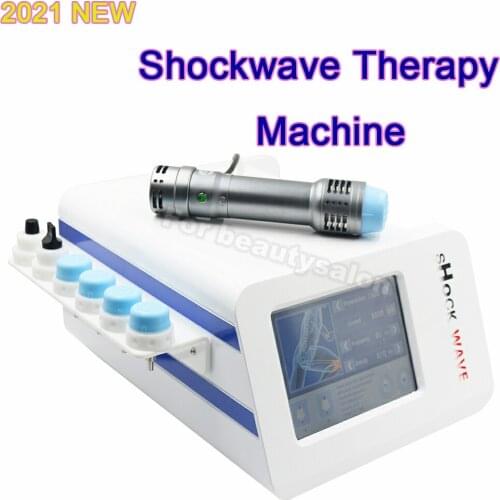 2021 NEW Shockwave Therapy Machine Shoulder Pain Calcific Tendonitis Physiotherapy Smart Touch Screen Relieve Pain Shock Wave