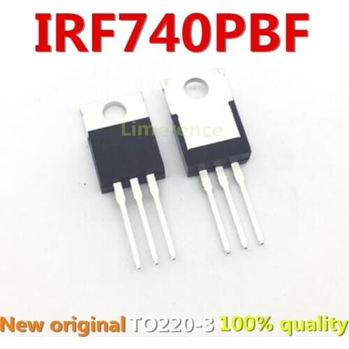 10PCS IRF740 TO220 740 IRF740PBF TO-220 new and original IC Chipset