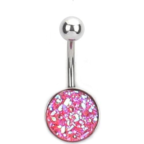 New Style round Navel Ring High Quality 316L Surgical Steel Piercing Belly Button Rings Navel Piercing Sex Body Jewelry