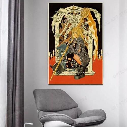Death Note Anime Canvas Painting Poster Art Picture Wall Decoration Home Decor HD Print Morden Style