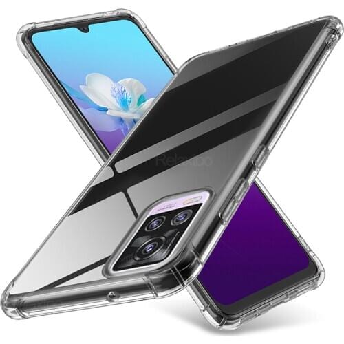 Anti-Fall Airbag Protective Phone Case For Vivo V20 5G Phone Prtoector Soft Silcone Shell On V 20 SE Pro 20SE 20Pro V20Pro