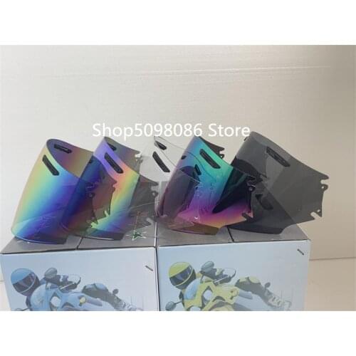 RAM3 motorcycle helmet lens gold color black transparent