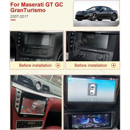 Android Radio Receiver For Maserati GranTurismo GT GC GTS Grancabrio 2007+ Head Unit Car Multimedia Player Audio Stereo GPS Navi