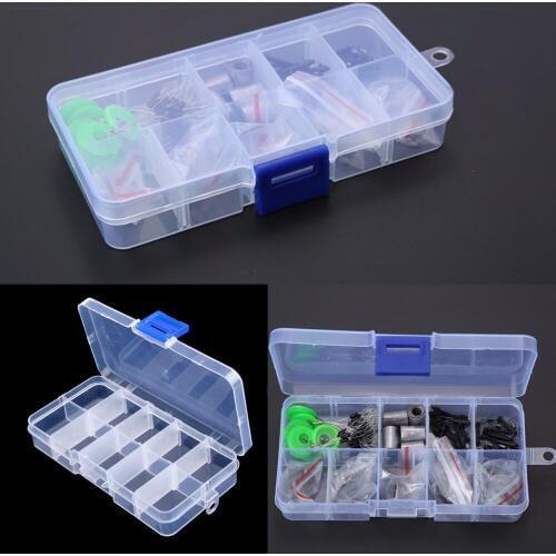 Fishing Lures Hook Bait Plastic Storage Box Adjustable Case Tackle Accessory New