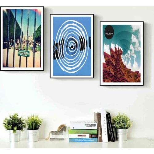 Tame Impala Psychedelic Rock Music Art Silk Poster Fabric Decoration Wall Pictures Gift Custom