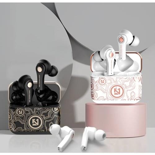 TWS Air 2 Earphone IPX5 Waterproof Earbuds Mode Active Noise Cancellation Hi-Fi Bass Boost Driver Wireless Bluetooth Stereo