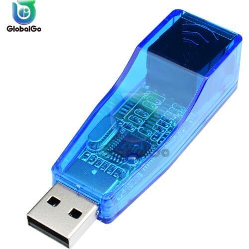 External USB Ethernet Adapter USB 2.0 to RJ45 Ethernet Wired Network Card For Laptop For Windows 7/8/10/XP Connector RD9700