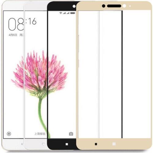 For xiaomi Mi Max 2 MiMax2 Max2 Full Cover 2.5D curved Phone Tempered Glass Screen Protector For Xiaomi Max 2 HD Guard Film Case