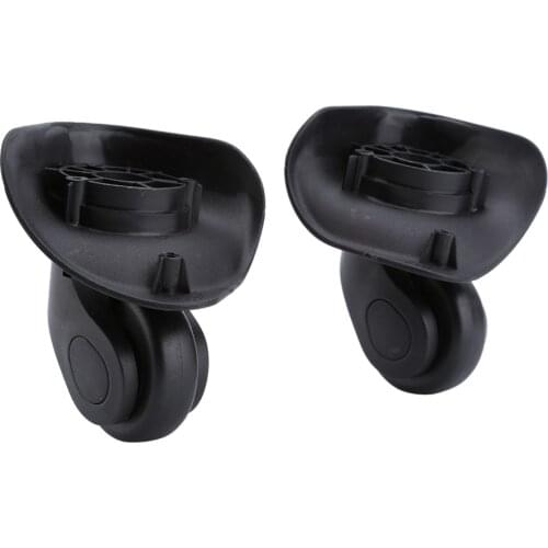 1 Pair Luggage Suitcase Wheels Suitcase Luggage Accessories Universal Swivel Wheels Trolley Wheel High Quality Suitcase Wheels
