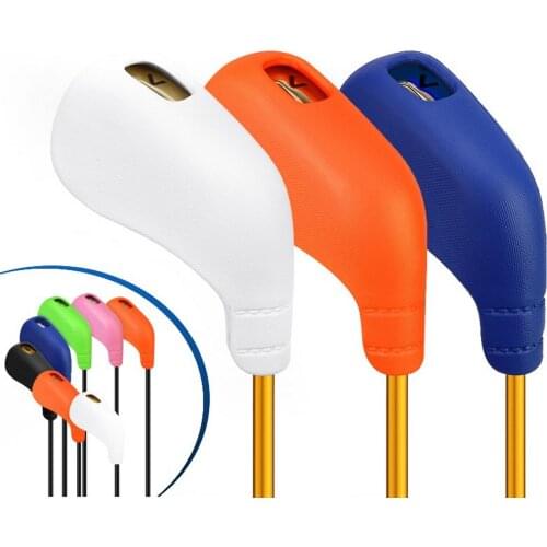 10 Pcs Golf Club Head Cover with Digital Number TPE Soft Golf Iron Protection Head Covers Waterproof Durable Club Head Covers