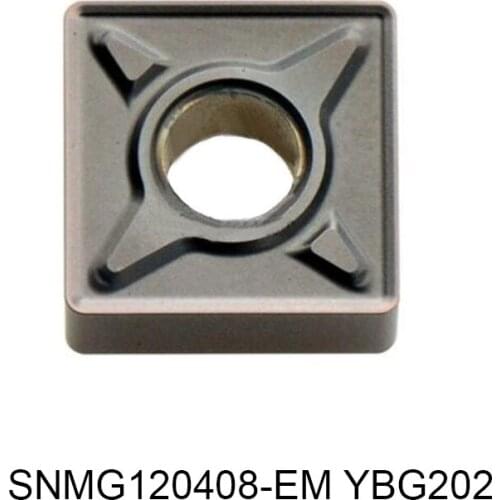 100% Original SNMG 120408-EM SNMG120408-EM YBG202 YBG205 YBM253 Tool Holder For External Machining Lathe Tools Carbide Insert