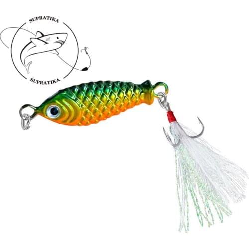 3cm/4.5g Jigbait Sinking Wobblers Freshwater Fishing Lure Hard Bait 3D Eyes Anti-Corrosion Metal Professional Fishing Bait