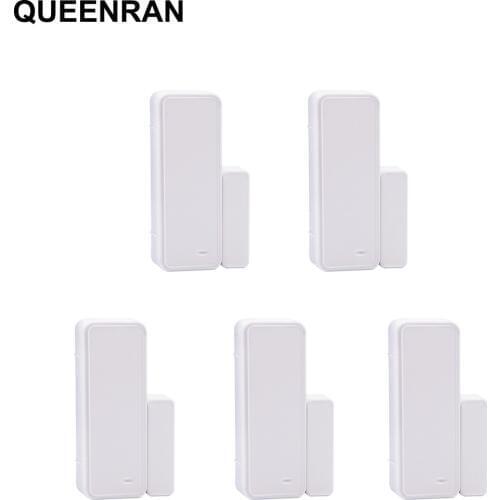 5pcs Two-way Wireless Door Window Open and Close Sensor For 433MHz Alarm System WIFI GSM APP Control Smart Home Security