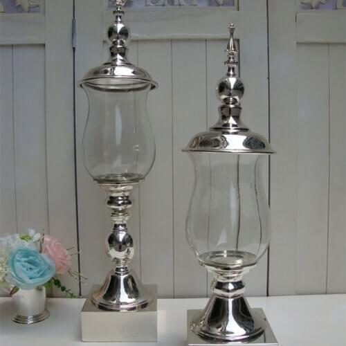 7072 metal candy jar with cover storage bottle dry fruit nut home decoration,wedding gifts