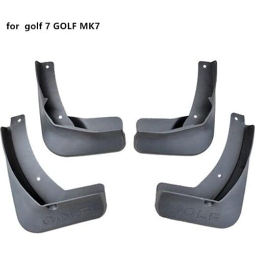 Car accessories High quality plastic Mud Flaps Splash Guard fender for 2014-2017 golf 7 GOLF MK7 Car styling