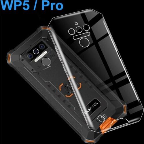 For Oukitel WP5 Case Soft Silicone TPU Protector Phone Back Coque Cover For Oukitel WP5 Pro Protective Shell Glass Funda Capa