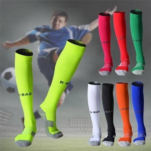 Football Socks Men Kids Soccer Basketball Socks Towel Bottom Cushion Stocking Spring Summer Anti Slip Soccer Sock