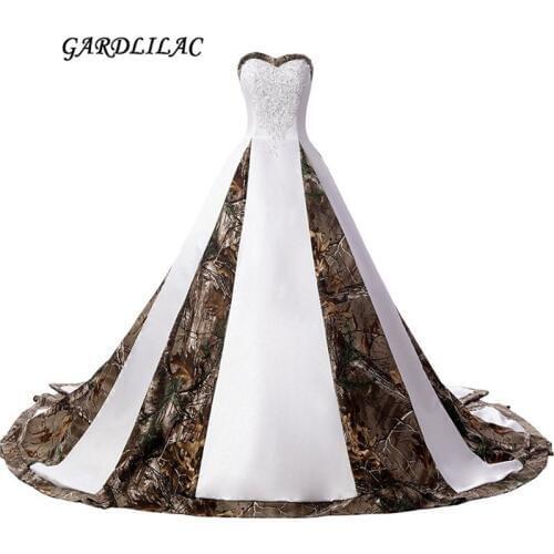 Gardlilac Satin Wedding Dresses