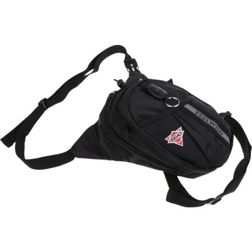 Mens Waist Drop Leg Bag Canvas Motorcycle Outdoor Sport Fanny Pack