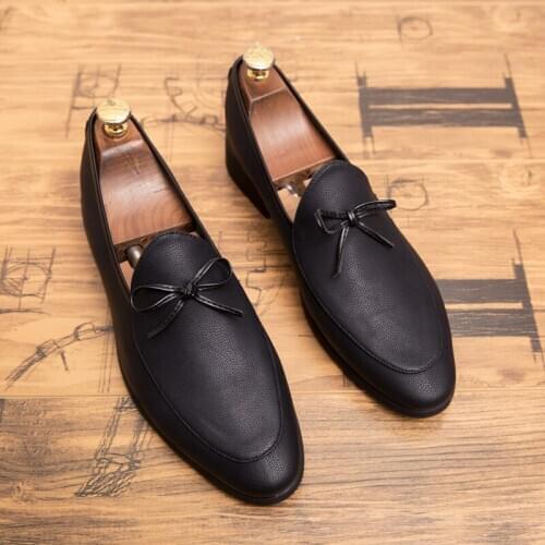 Brand mens shoes 2019 new spring and autumn fashion personality casual comfort high quality Le Fu shoes waterproof non-slip