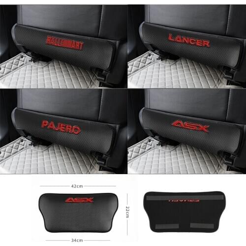 For Mitsubishi AXS Lancer Pajero Seat Back Covre Care Seat Anti-kick plate guard Protection Step Dirty Mat Anti Abrasion Pad