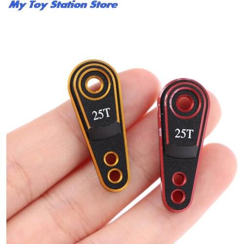 New Metal 25T M2.5 Steering Link Servo Arm for 1/10 RC Crawler TRAXXAS TRX4 TRX-4 Upgrade Parts