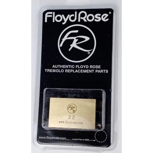 Original Floyd Rose Brand 32mm Brass Block - Made By Floyd Rose For Floyd Rose