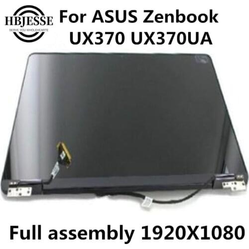 Original 13.3" Touch LCD Display for ASUS ZenBook Flip UX370UA UX370U UX370UAF UX370UAR Upper LCD Screen Replacement