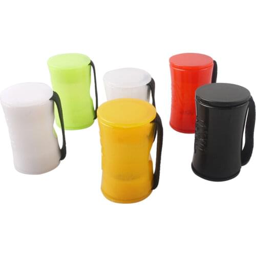 Plastic Sand Shaker Hammer Rhythm Finger Ring for Guitar Ukulele Bass Band Accompaniment Accesory