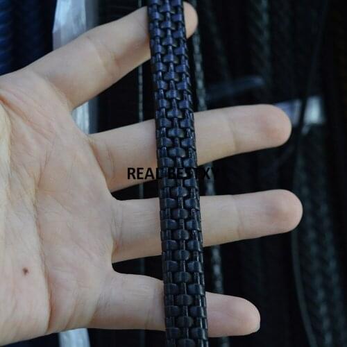 D036 5m/lot approx 11.5*5mm black Flat Leather Braided Cord For Lace Jewelry Making Necklace Bracelet Diy Accessories & Craft